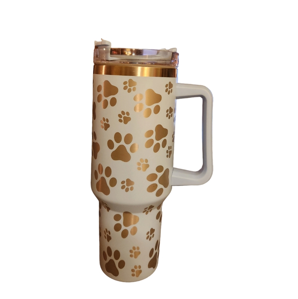 DOG PAW 40 0Z STAINLESS STEEL CUP